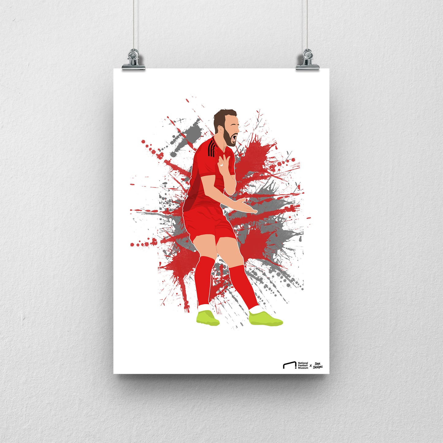 Harry Kane Bayern Munich Print - DanDesignsGB