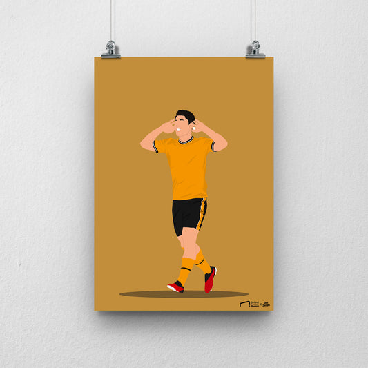 Hwang Hee-Chan Print - DanDesignsGB