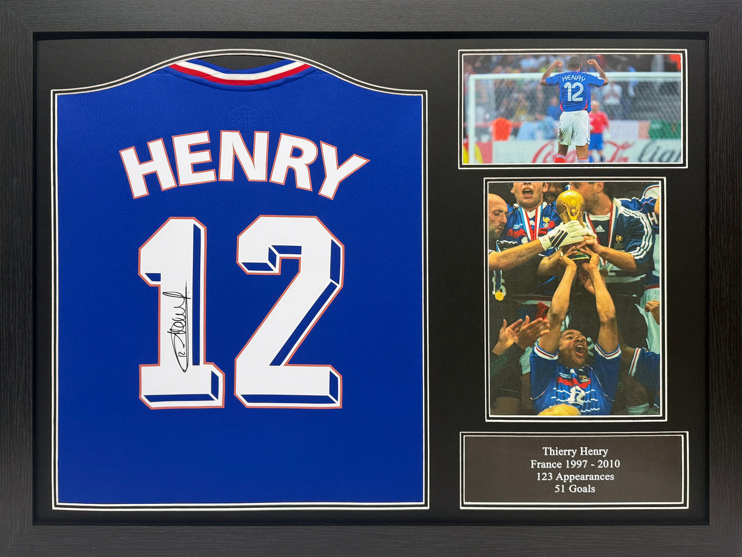 Henry Signed France Shirt