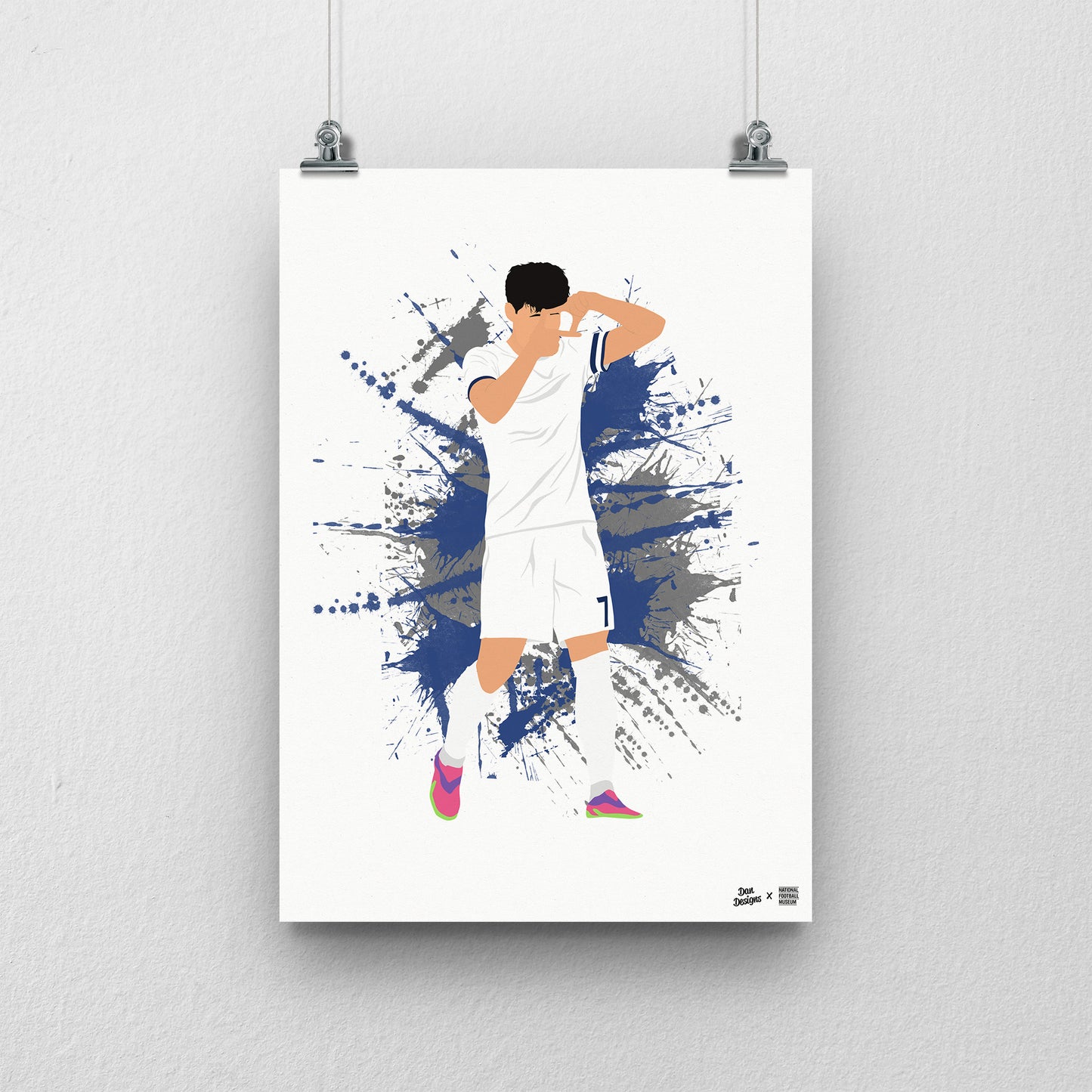 Son Heung-Min A3 Print - DanDesignsGB