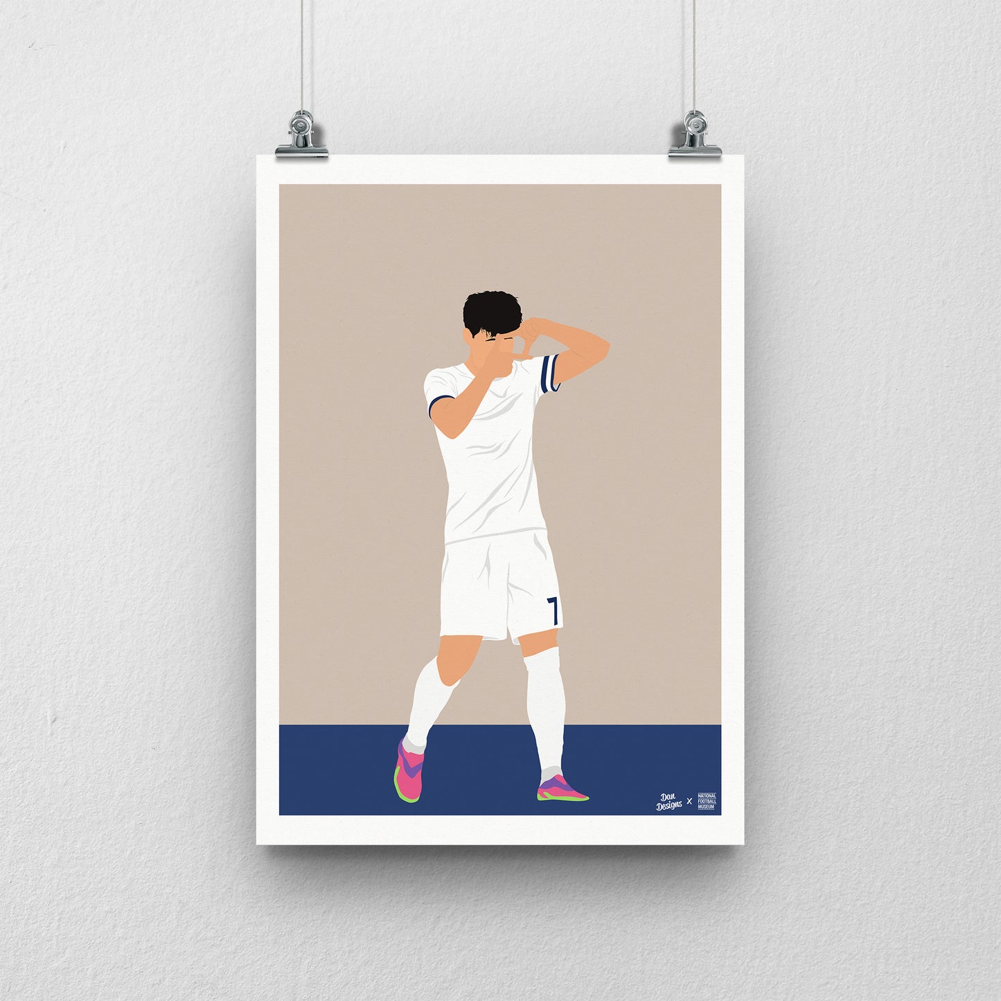 Son Heung-Min A3 Print - DanDesignsGB