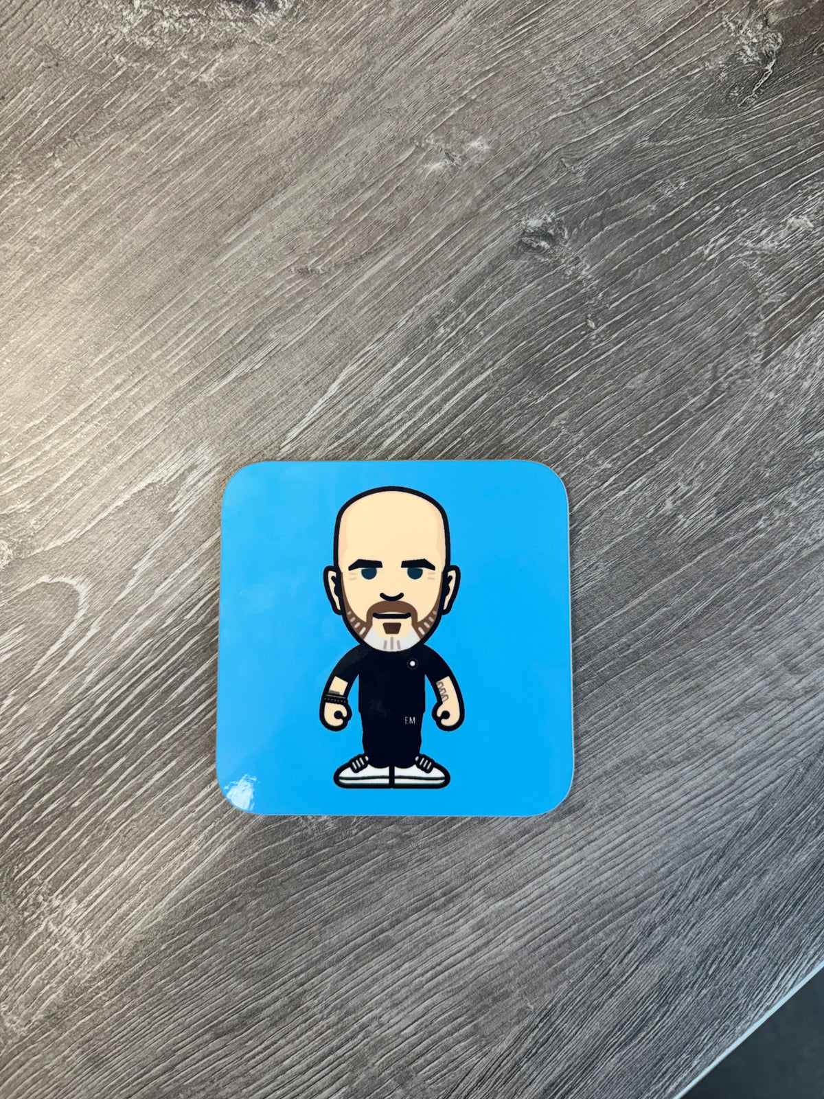 Enzo Maresca Manchester City Coaster
