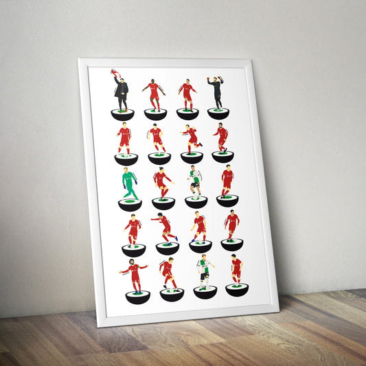 Liverpool 2023/24 Subbuteo Print