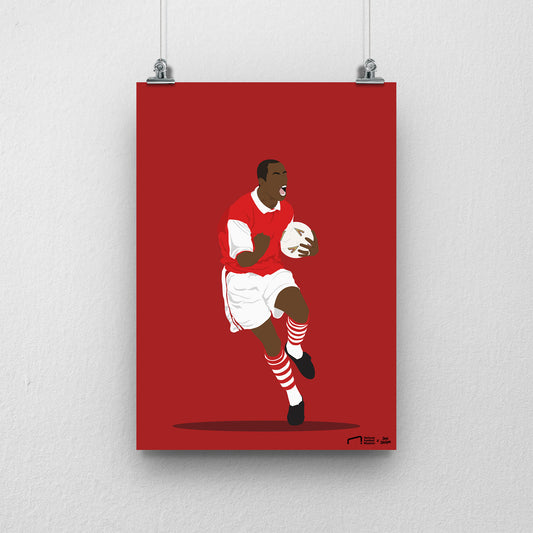 Ian Wright Print - DanDesignsGB