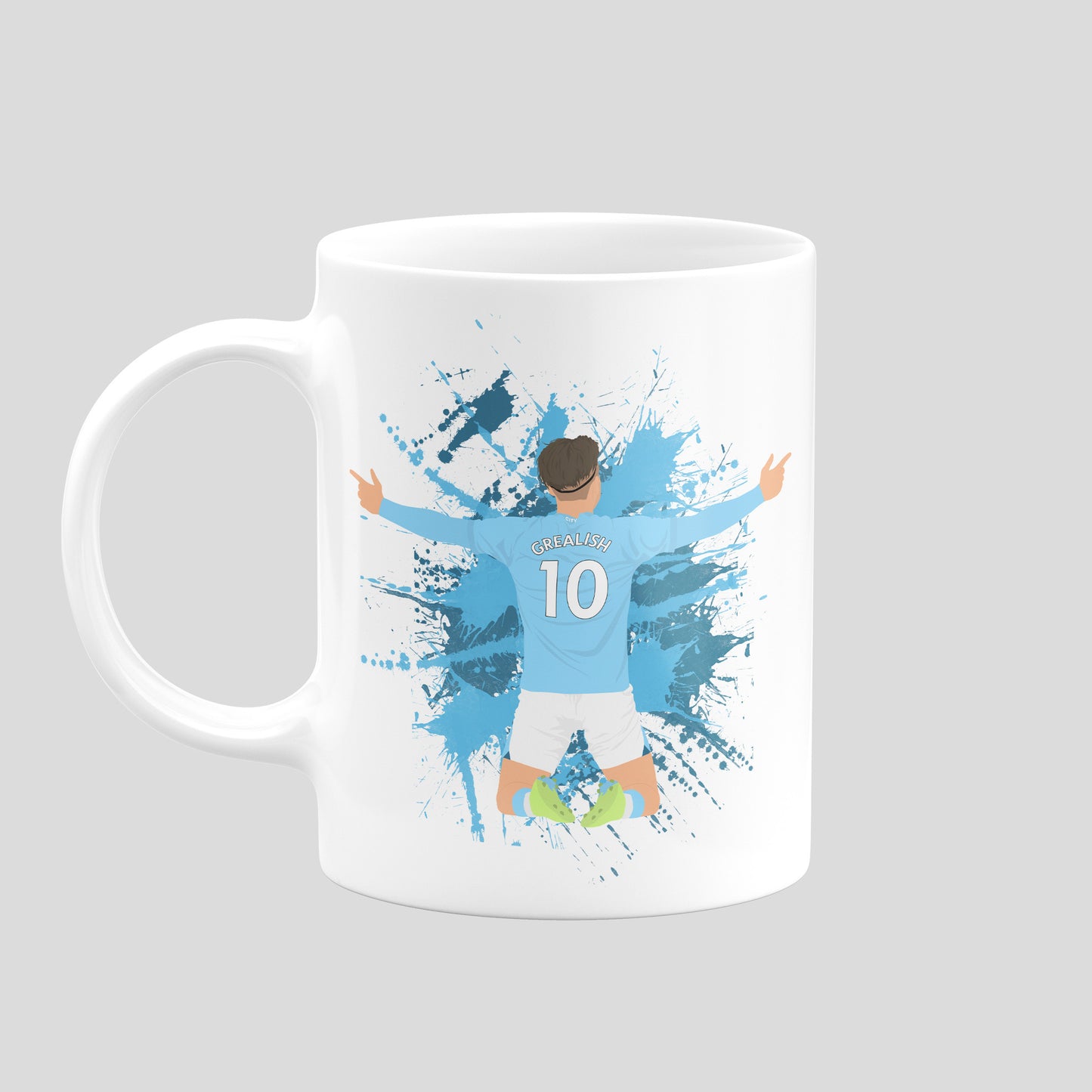 Manchester City Players Mugs - DanDesignsGB
