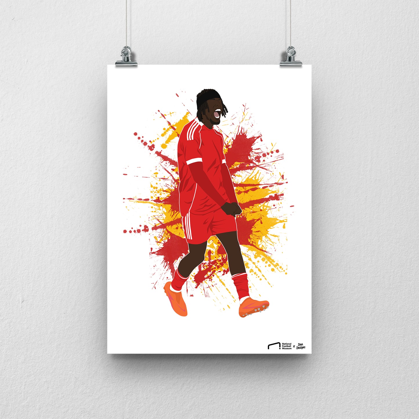 Jeremie Frimpong Print - DanDesignsGB