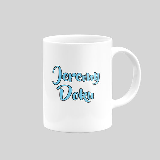 Jeremy Doku Mug - DanDesignsGB