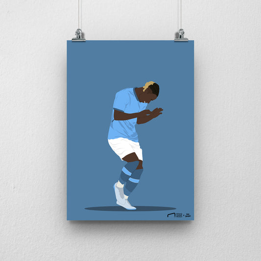Jeremy Doku Print - DanDesignsGB