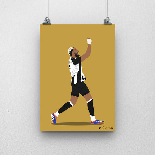Joelinton Print - DanDesignsGB