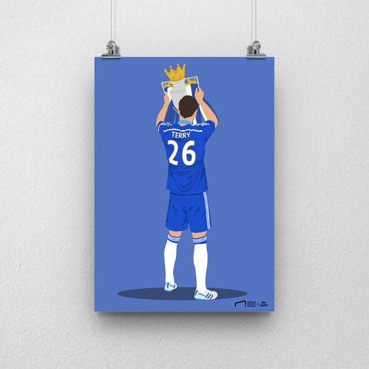 John Terry Print - Dan DesignsGB