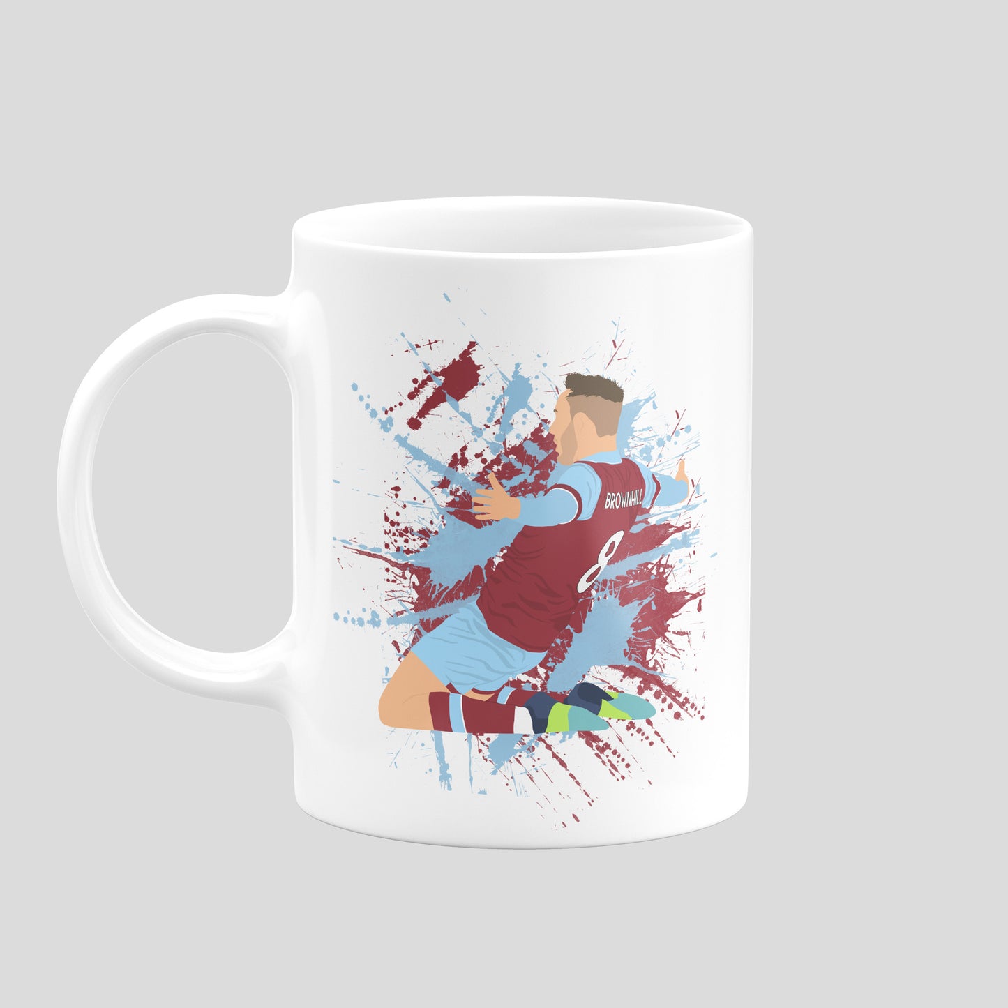 Burnley Players Mugs - DanDesignsGB