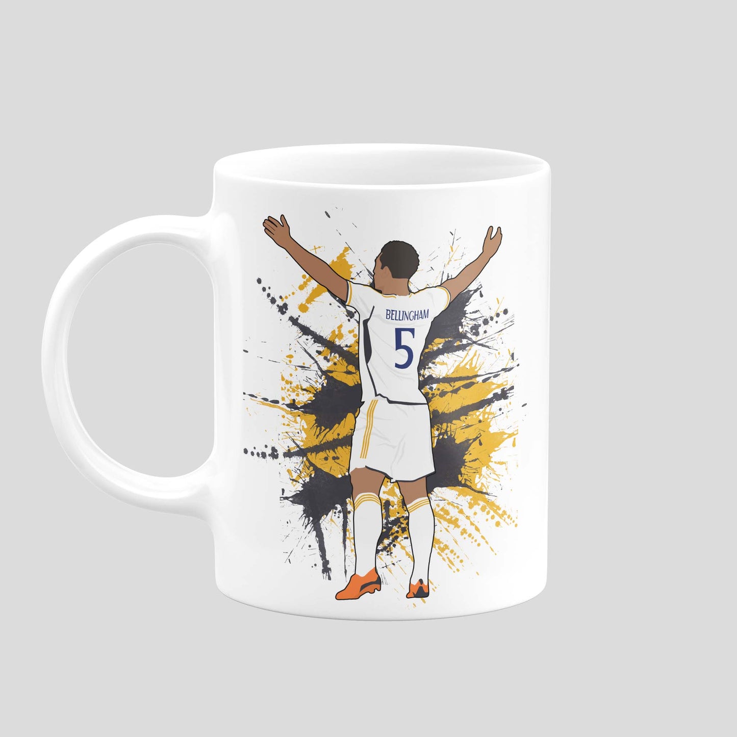 Jude Bellingham Real Madrid Mug A3 Print - DanDesignsGB