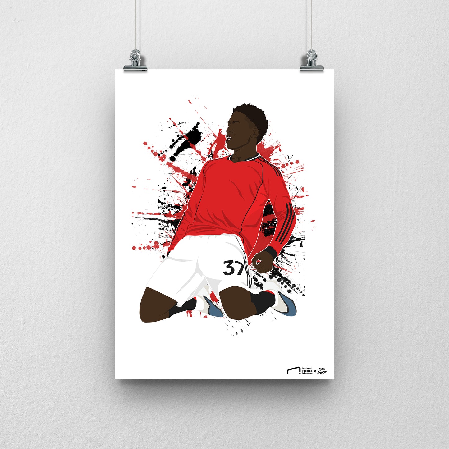 Kobbie Mainoo Print - DanDesignsGB