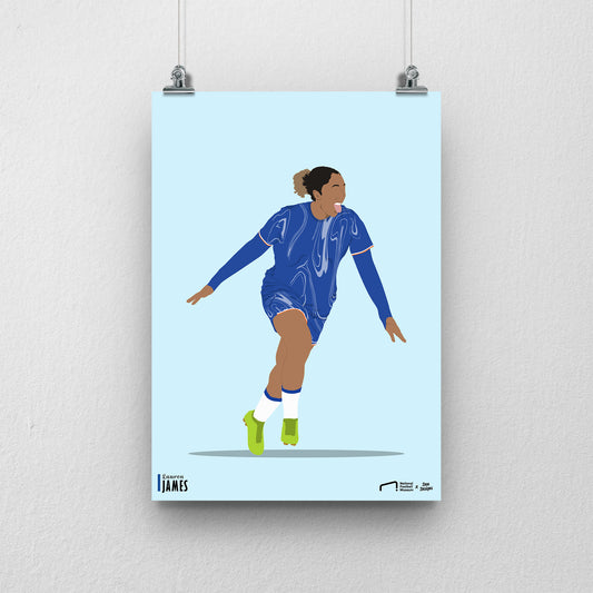 Lauren James Chelsea Print - DanDesignsGB