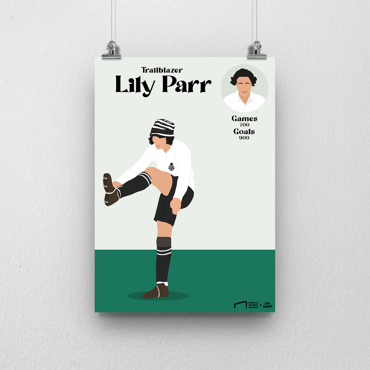 Lily Parr Print - DanDesignsGB