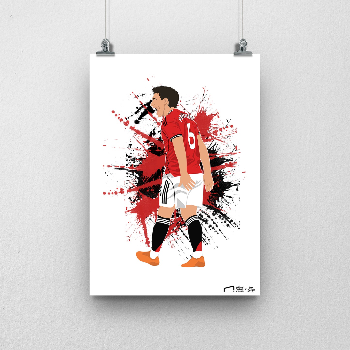 SHOP STOCK - Lisandro Martinez Print - DanDesignsGB