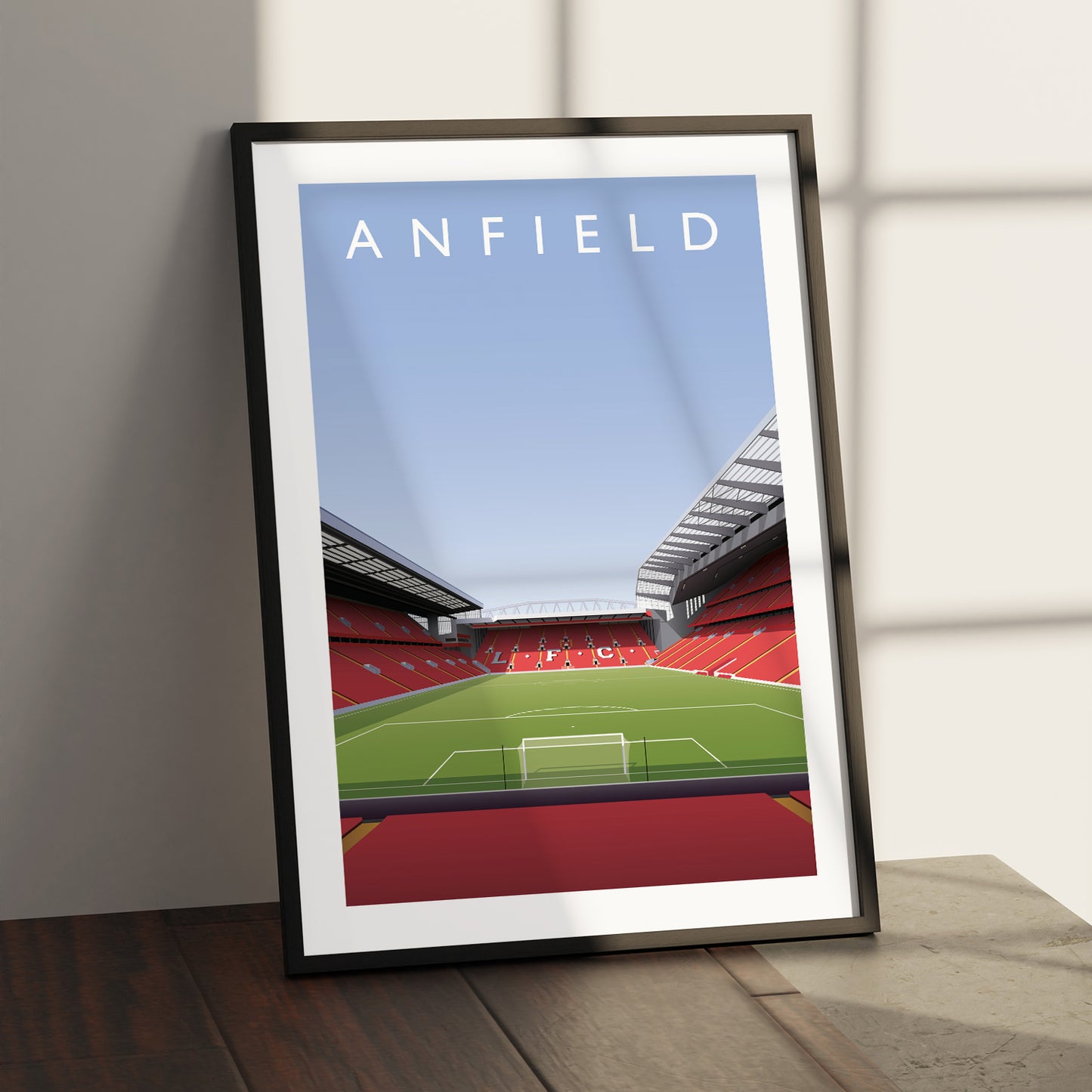 Liverpool Anfield From Anfield Road Stand - 1970s - Matthew J I Wood