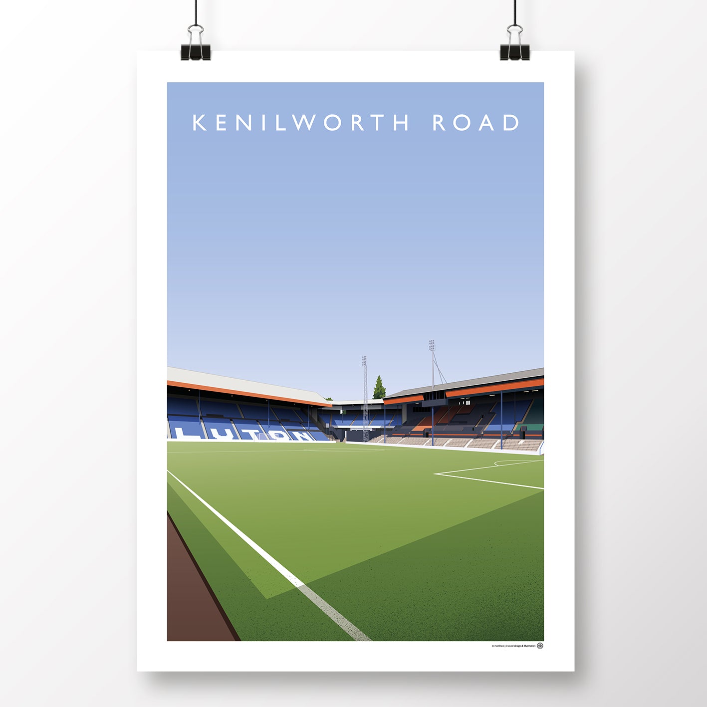 Luton Kenilworth Road Modern Era - Matthew J I Wood