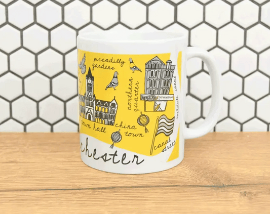 Manchester Landmarks Mug