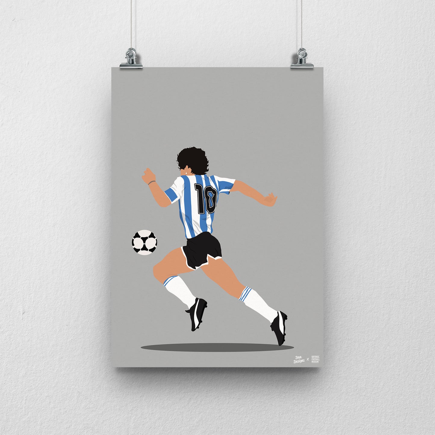 Maradona Argentina A3 Print - DanDesignsGB