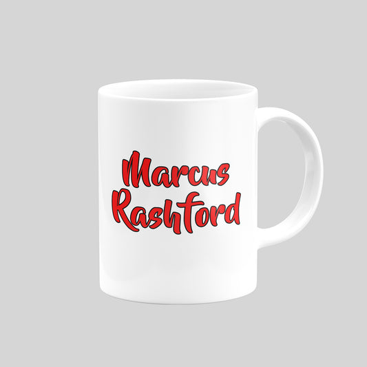 Marcus Rashford Mug - DanDesignsGB