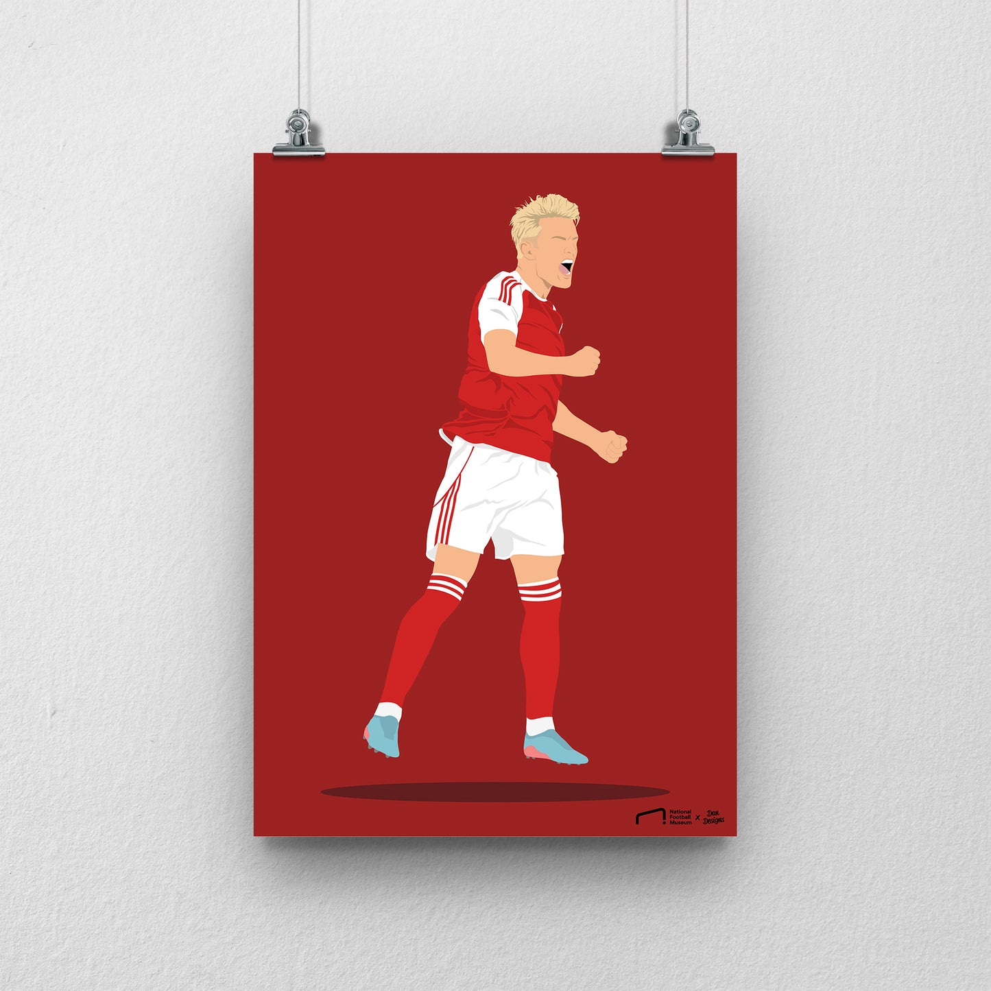 Martin Ødegaard Print - DanDesignsGB