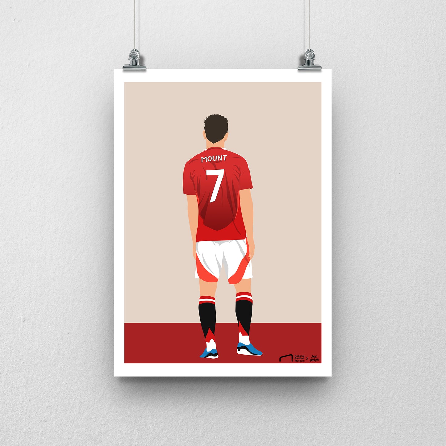 Mason Mount Print - DanDesignsGB