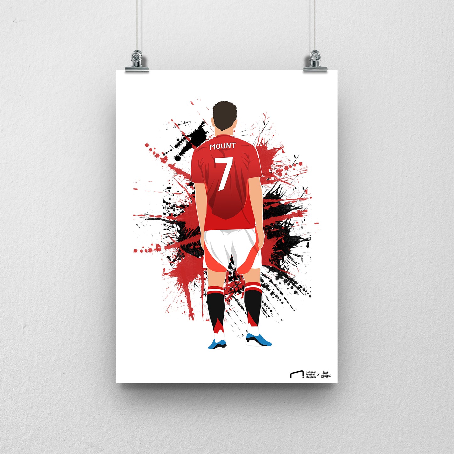 Mason Mount Print - DanDesignsGB