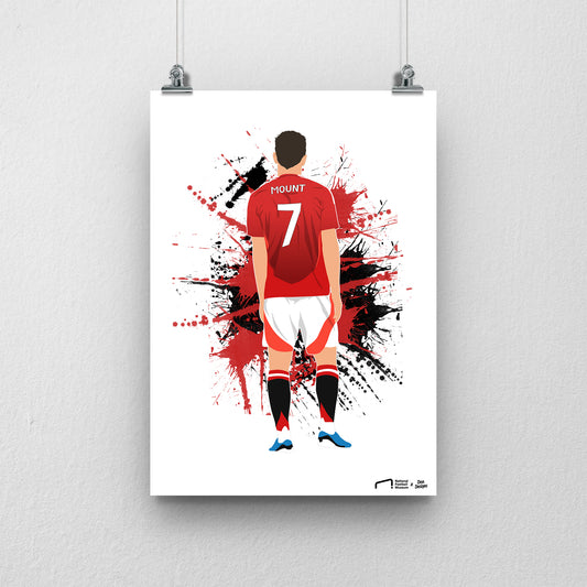 Mason Mount Print - DanDesignsGB