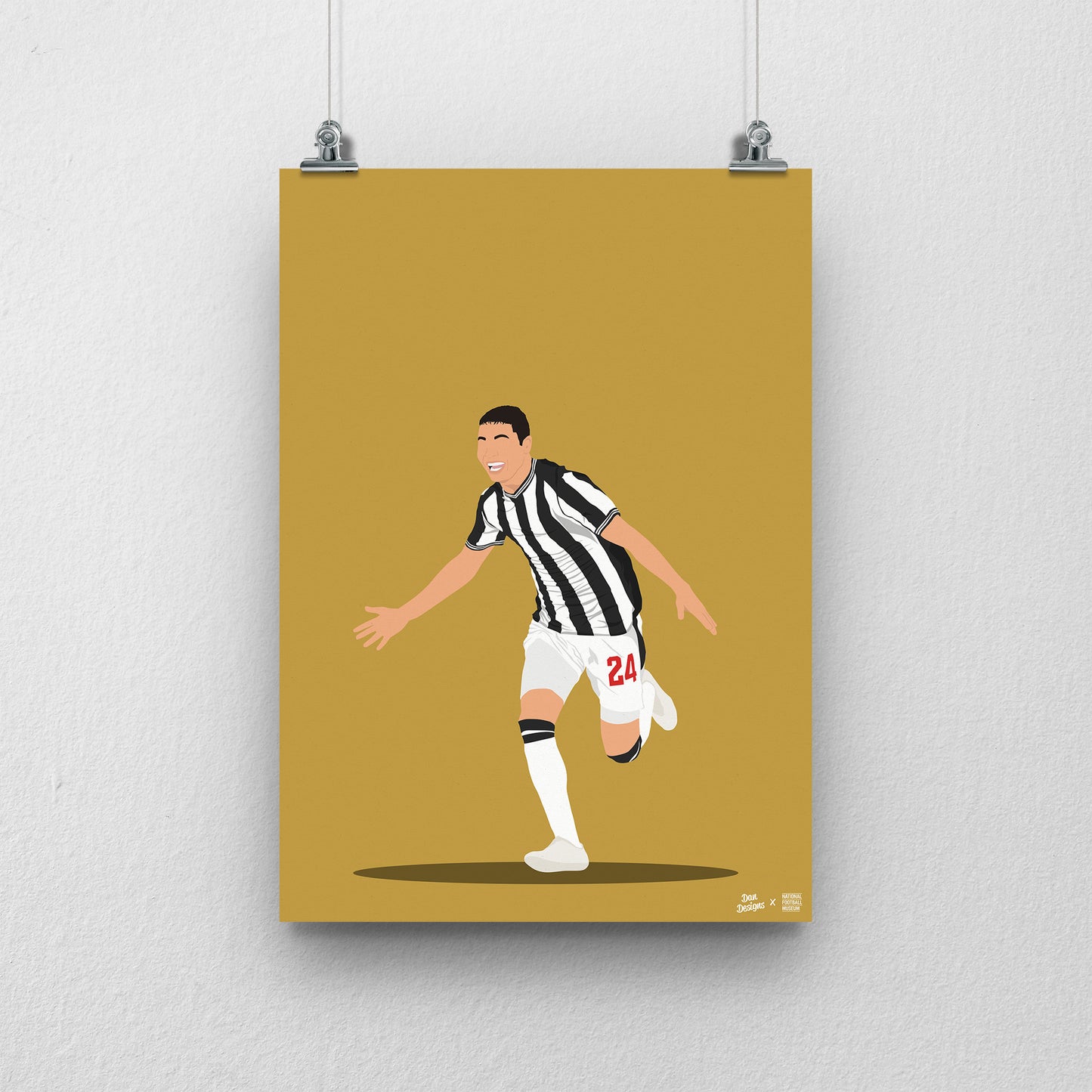 Miguel Almiron A3 Print - DanDesignsGB