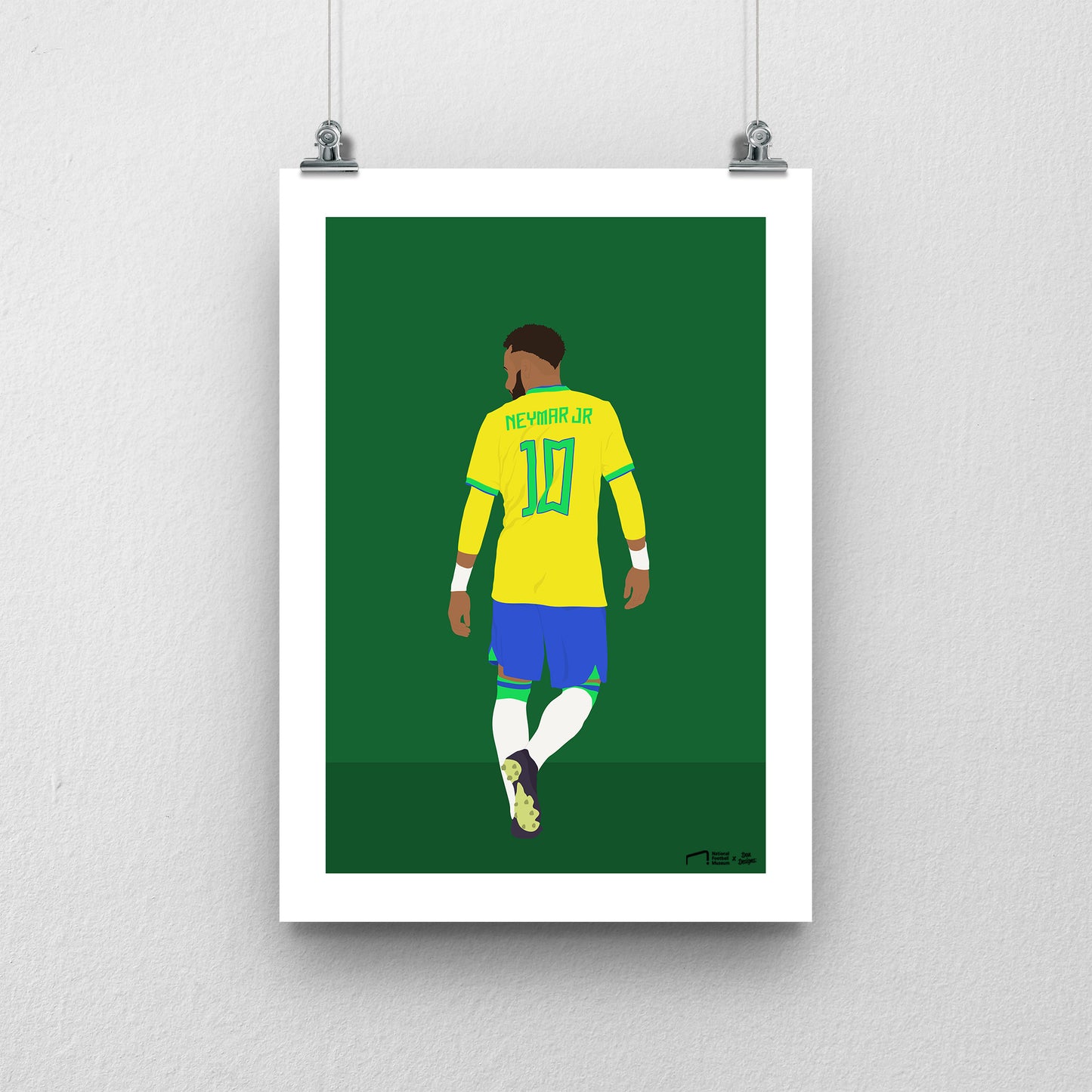 Neymar Brazil print - DanDesignsGB
