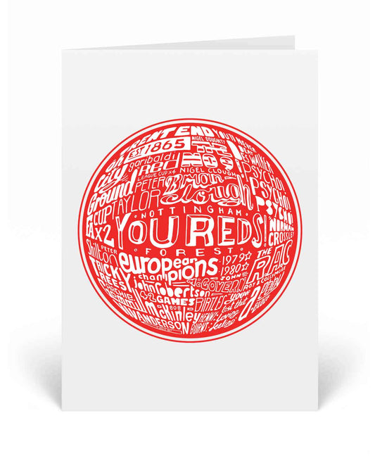 Sketch Book - Nottingham Forest Card
