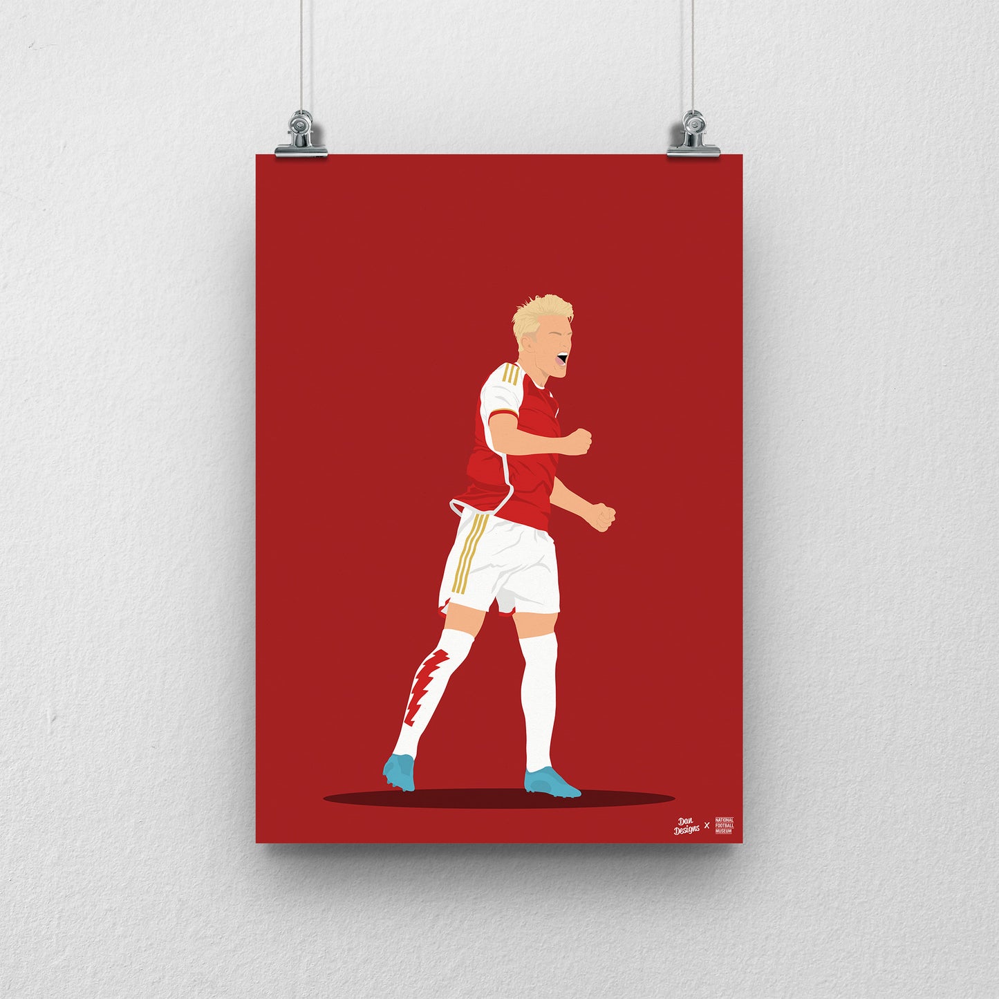 Martin Ødegaard A3 Print - DanDesignsGB