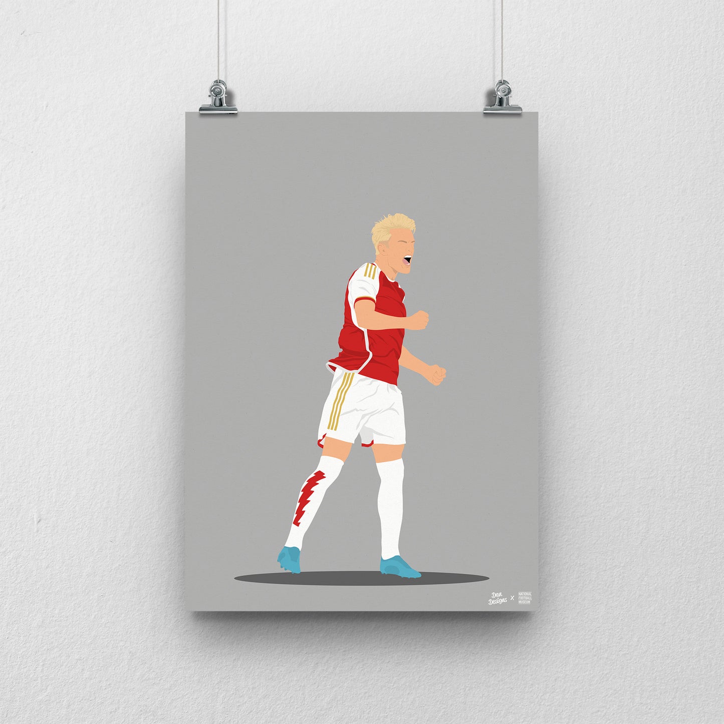 Martin Ødegaard A3 Print - DanDesignsGB