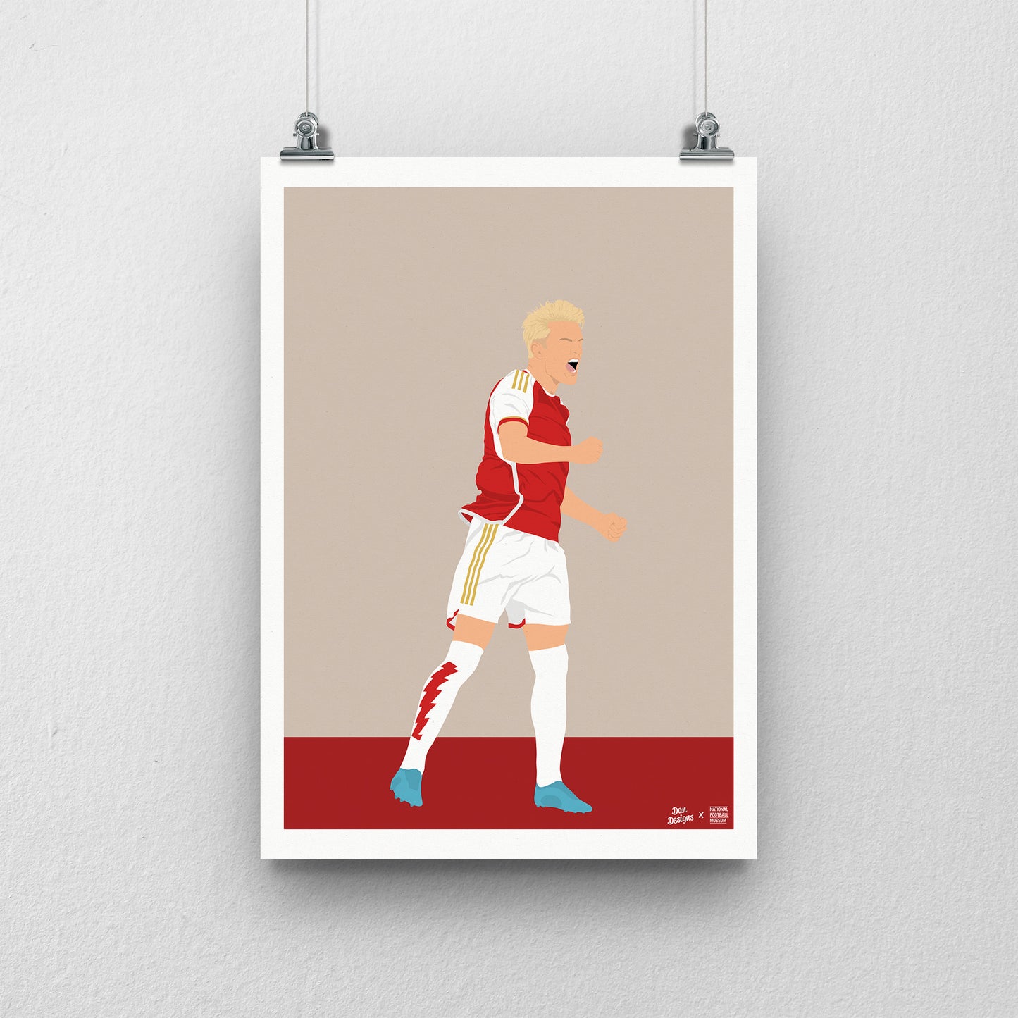 Martin Ødegaard A3 Print - DanDesignsGB