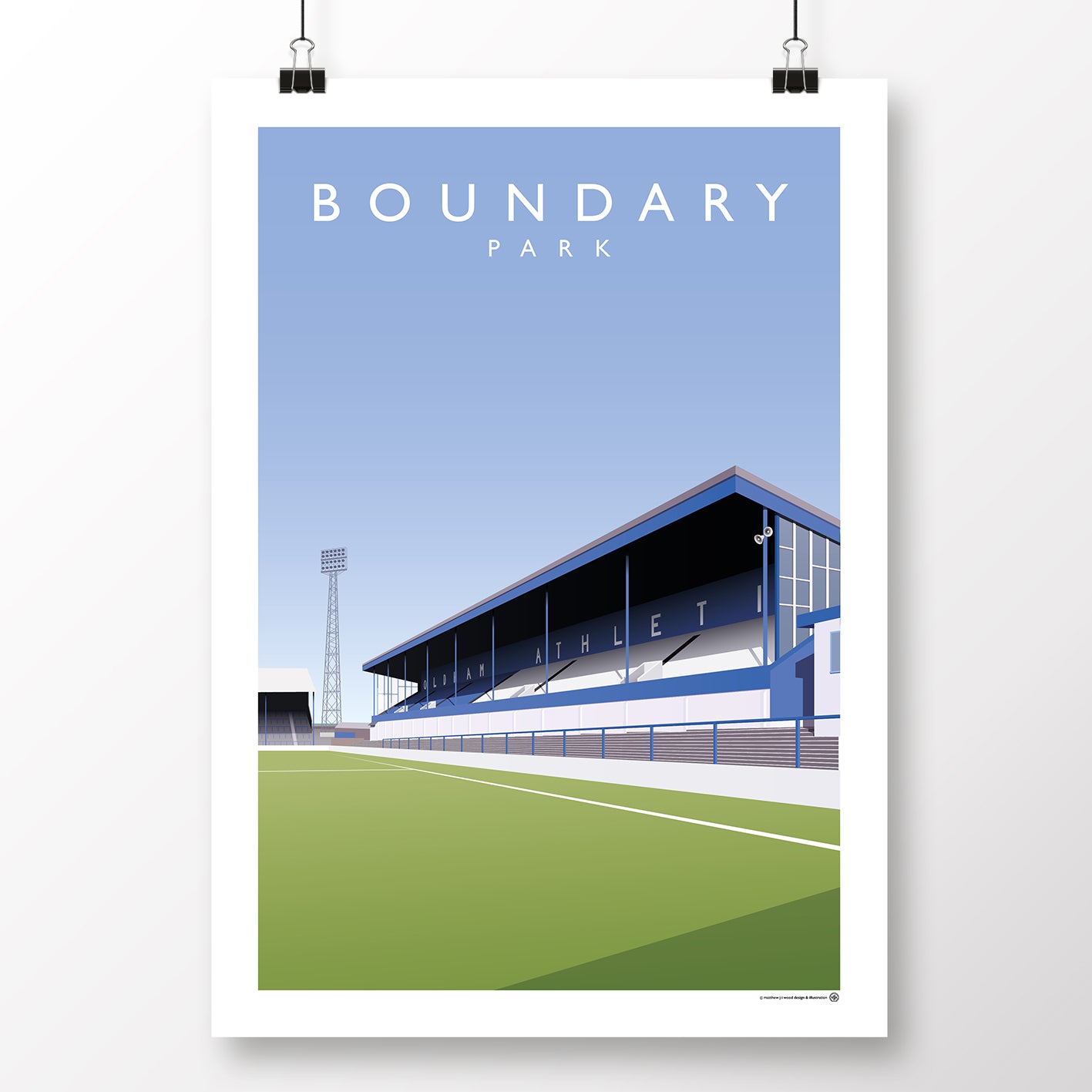 Oldham Boundary Park - Matthew J I Wood