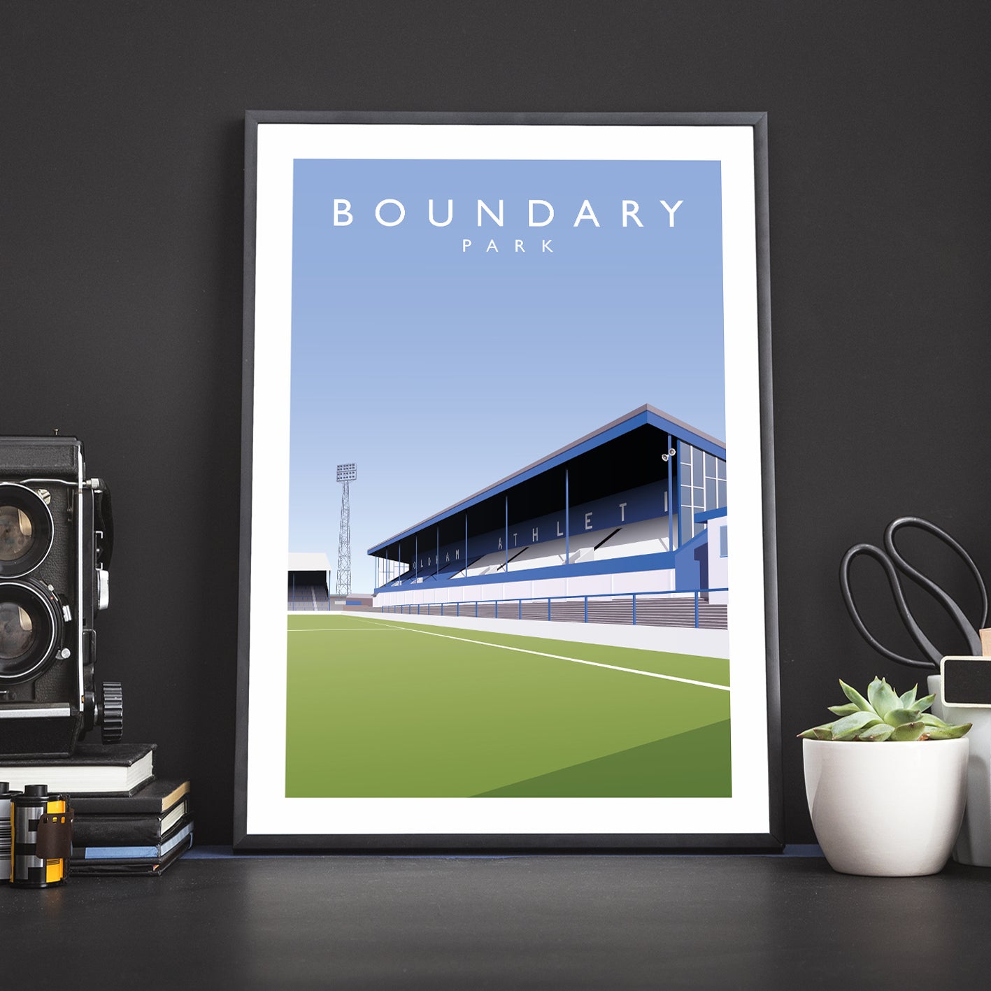 Oldham Boundary Park - Matthew J I Wood
