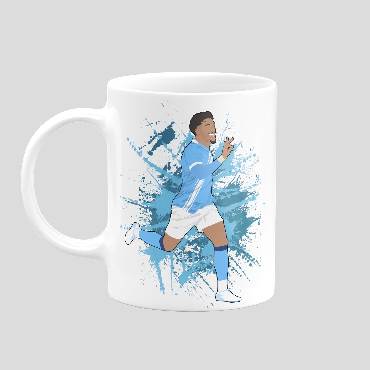 Manchester City Players Mugs - DanDesignsGB