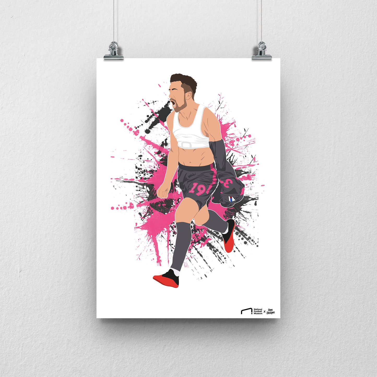 Pablo Hernandez Print - DanDesignsGB