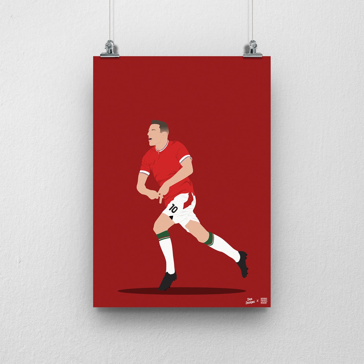 Paul Mullin A3 Print - DanDesignsGB
