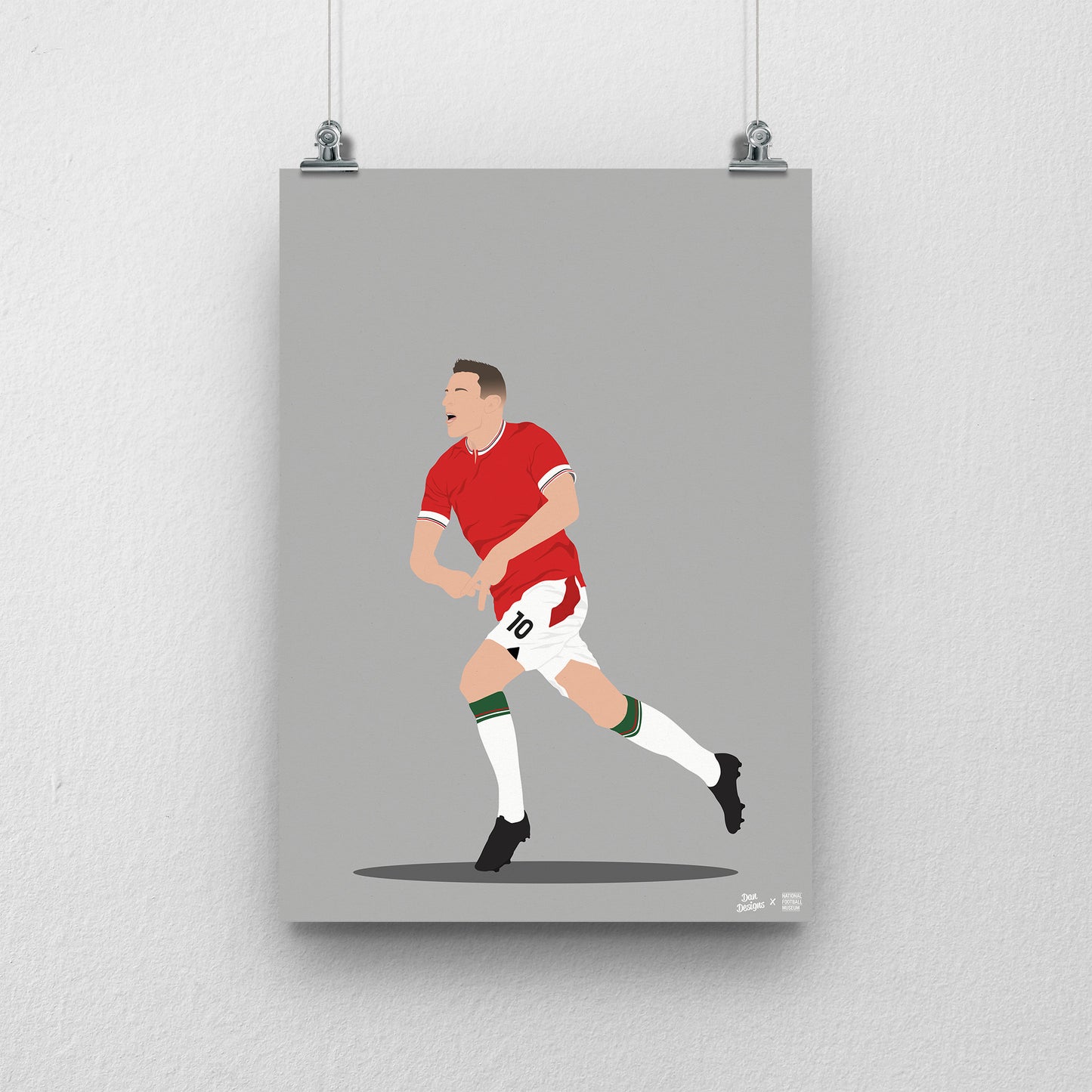 Paul Mullin A3 Print - DanDesignsGB