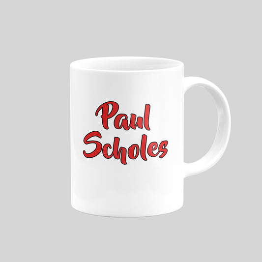 Paul Scholes Mug - DanDesignsGB