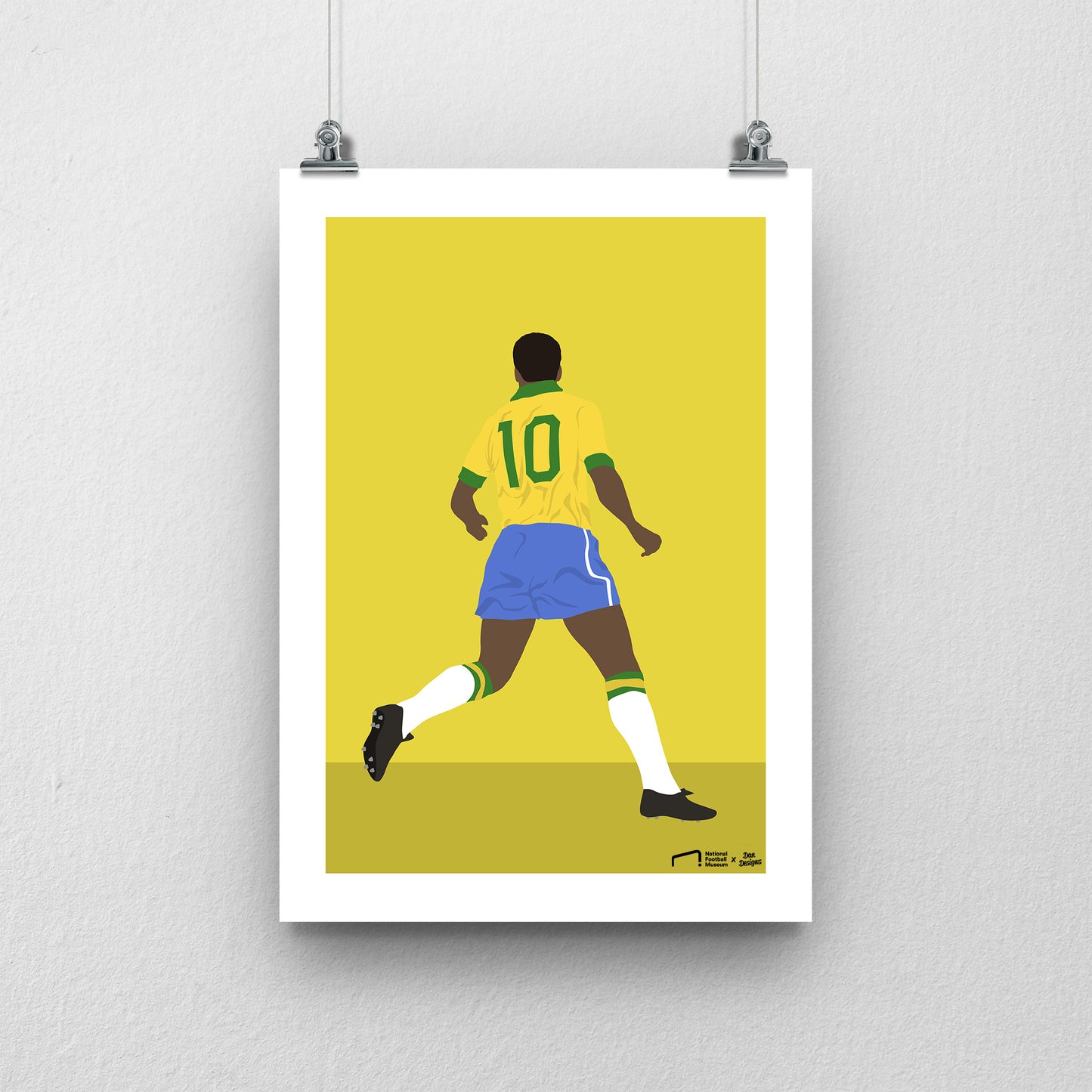 Pelé Brazil Print - DanDesignsGB