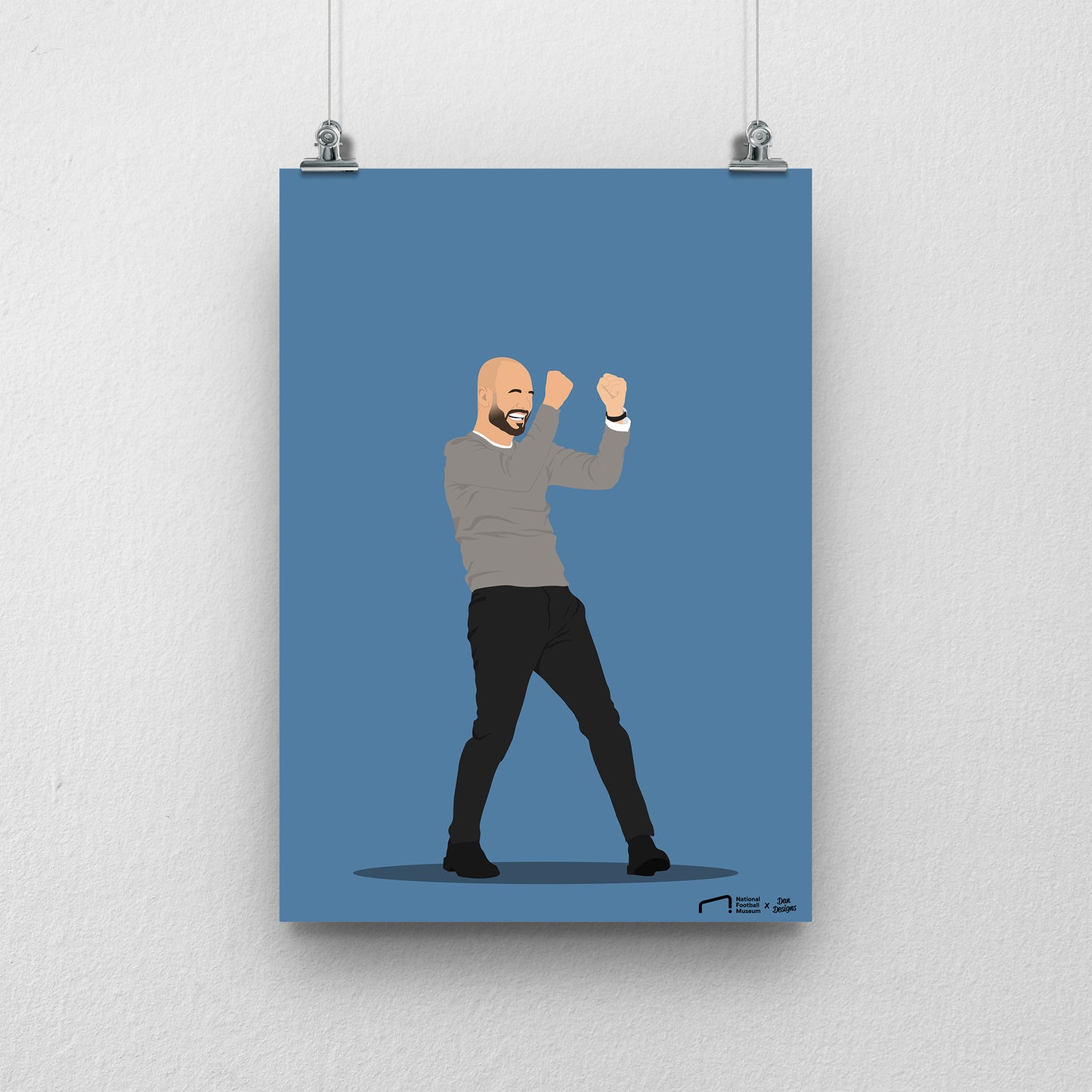 Pep Guardiola Print - DanDesignsGB