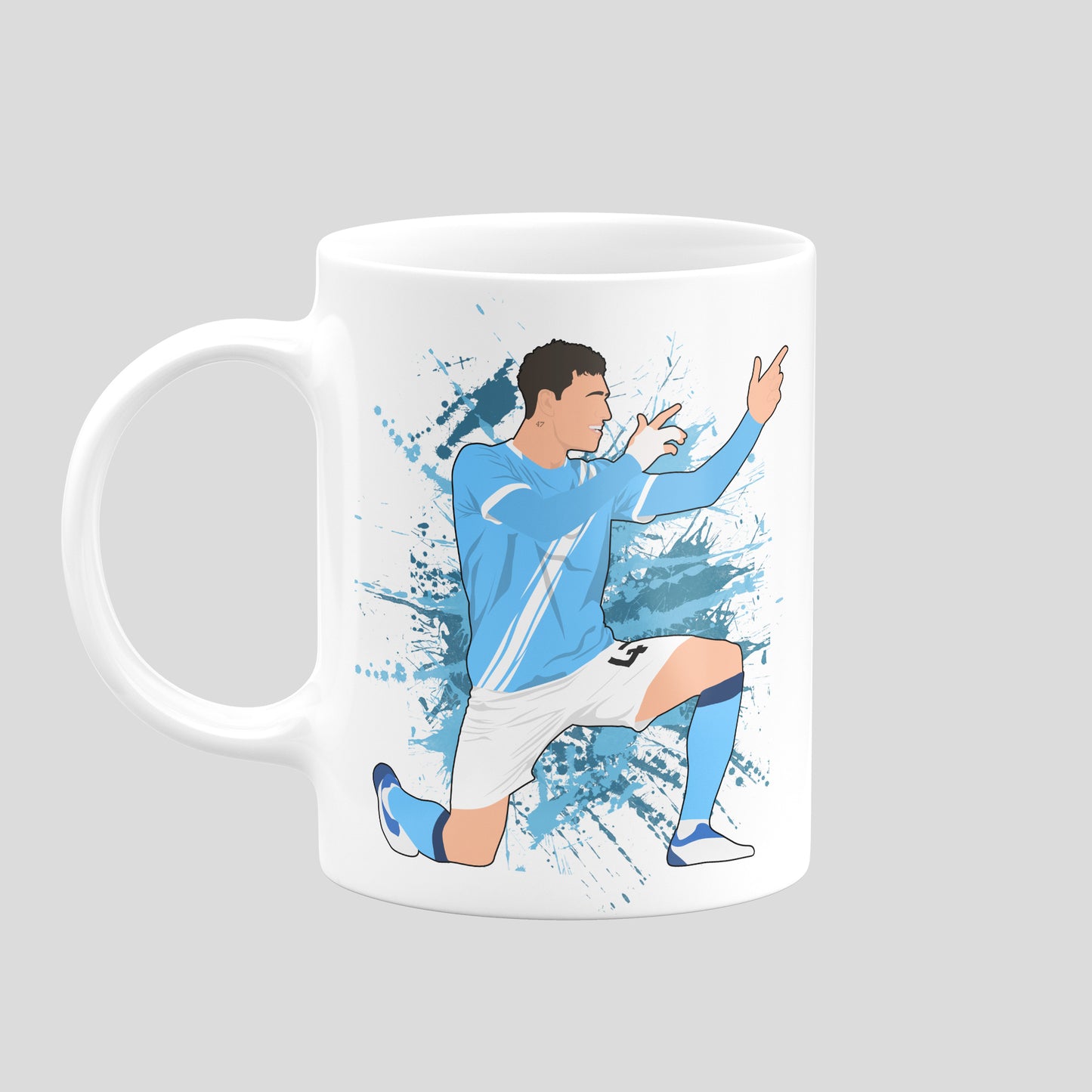 Manchester City Players Mugs - DanDesignsGB