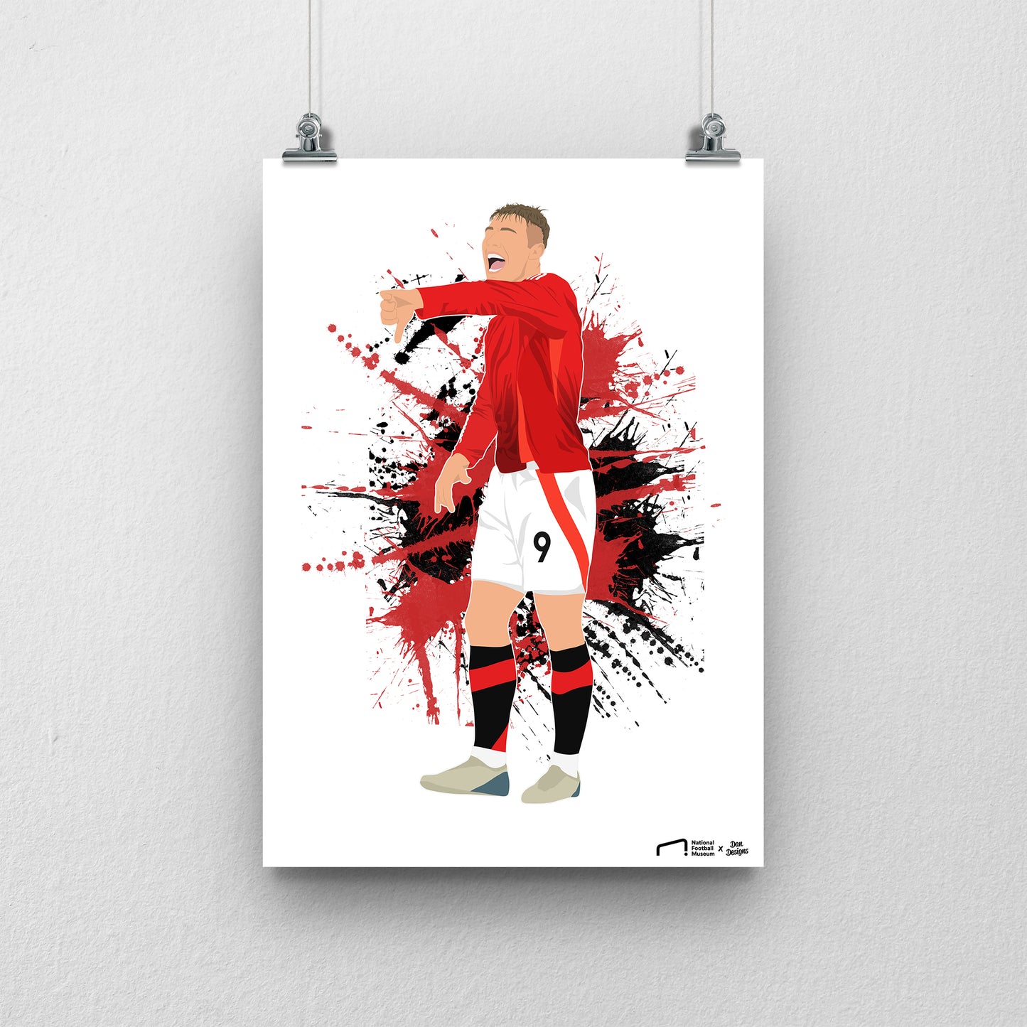 Rasmus Højlund Print - DanDesignsGB