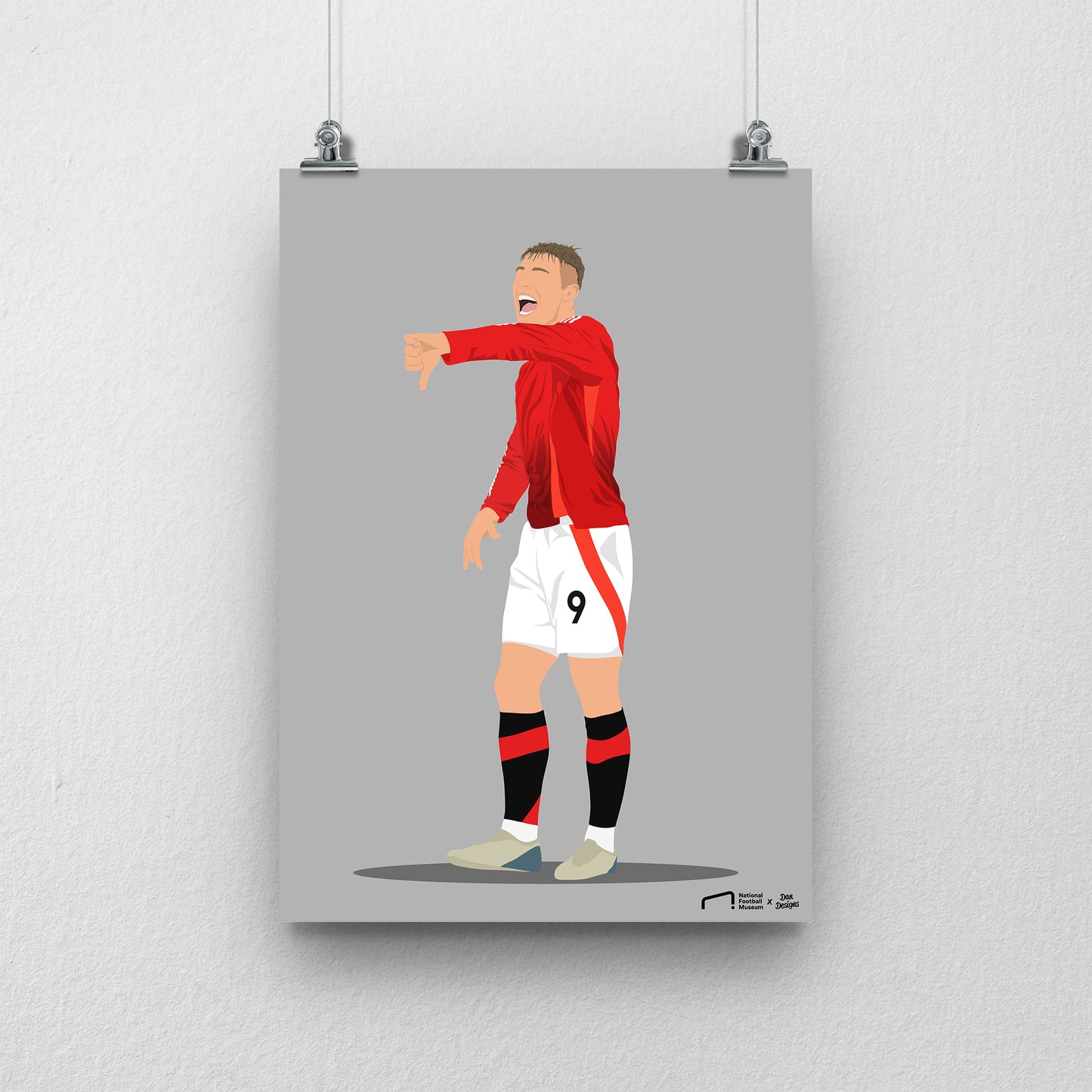 Rasmus Højlund Print - DanDesignsGB