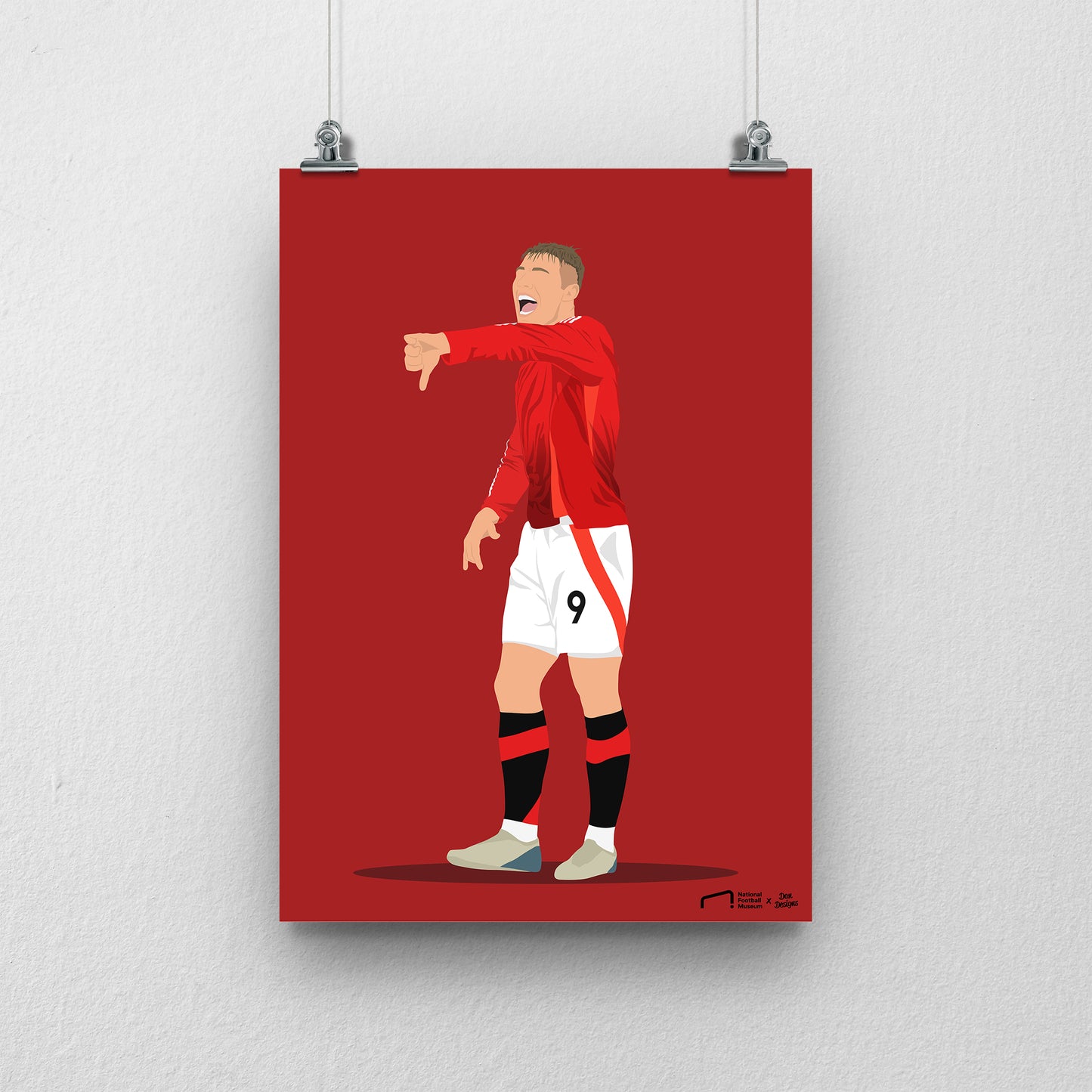 Rasmus Højlund Print - DanDesignsGB