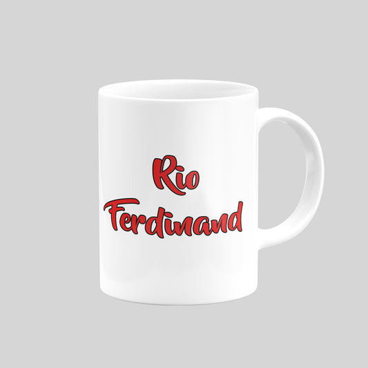 Rio Ferdinand Mug - DanDesignsGB
