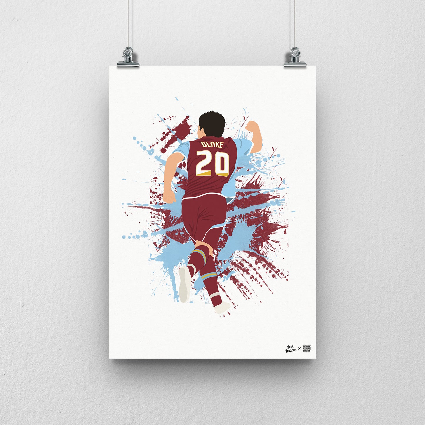 Robbie Blake A3 Print - DanDesignsGB